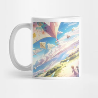 Morning Kite in Pastel Colors Mug